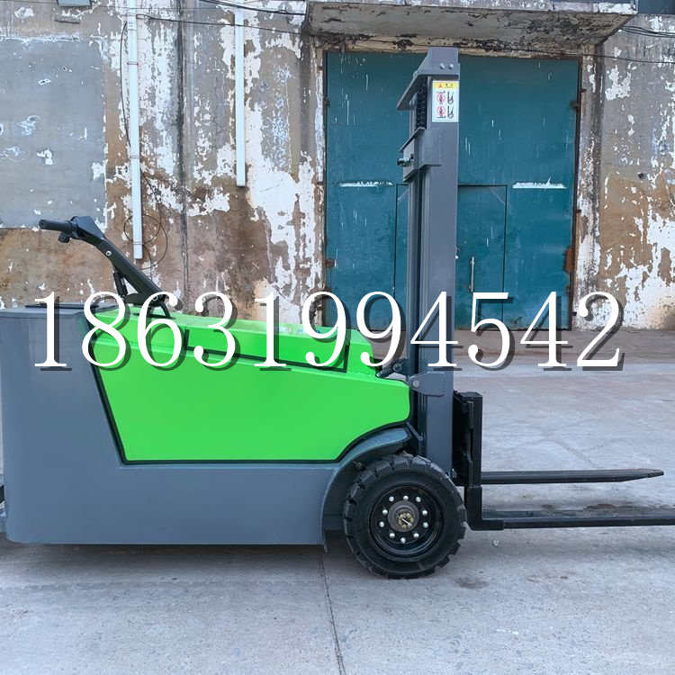 巴林左旗小型电动叉车1吨2吨步行站驾式电瓶堆高充电装卸车液压升降车铲车
